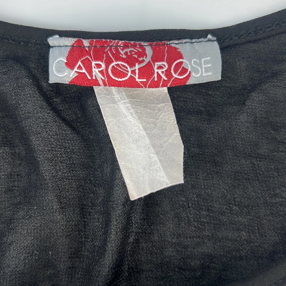 Carol Rose Tank Top Blouse Sz: Small - Picture 5 of 10